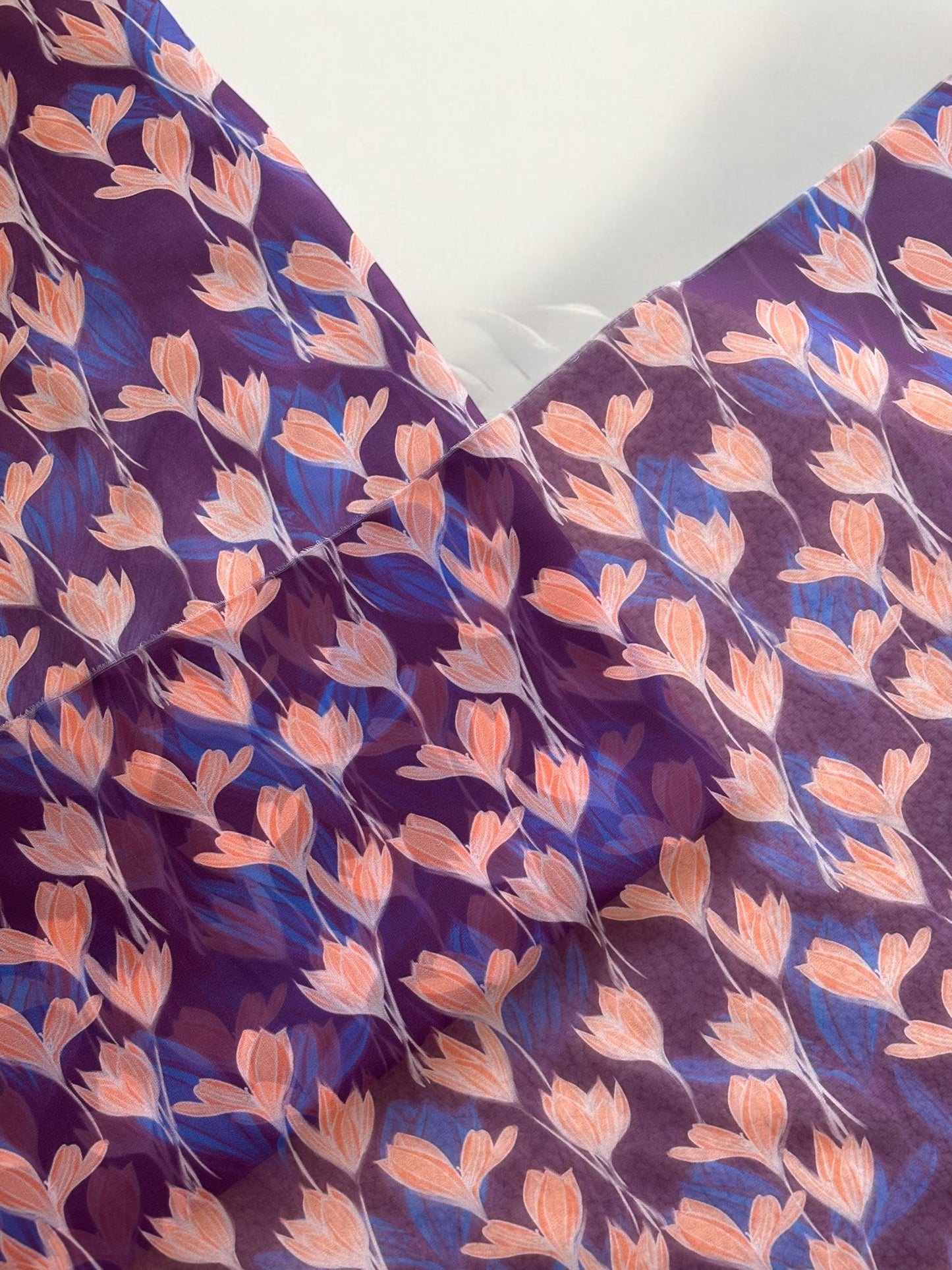 Purple Ember - Chiffon